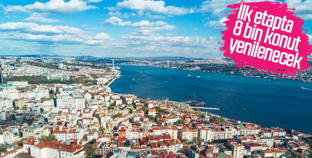 İstanbul'da kentsel dönüşüm çalışmaları hız kazandı
