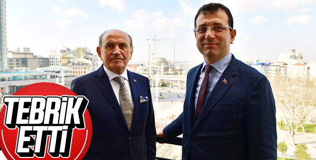 Kadir Topbaş, İmamoğlu'nu tebrik etti