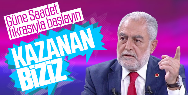 47 bin oy alan Saadet Partisi adayından açıklama