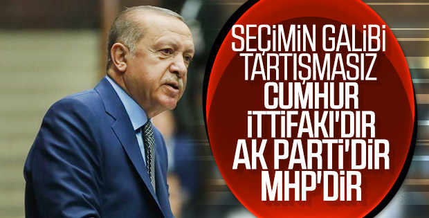 Cumhurbaşkanı Erdoğan'dan seçim sonuçları değerlendirmesi