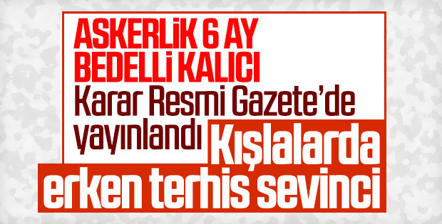 Askerlik kanunu Resmi Gazete'de