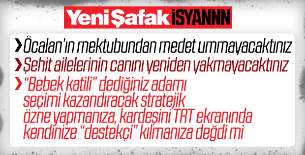 Fatma Barbarosoğlu, Öcalan stratejisine isyan etti