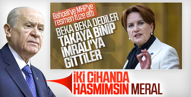 Bahçeli, Akşener'in İmralı göndermesine yanıt verdi