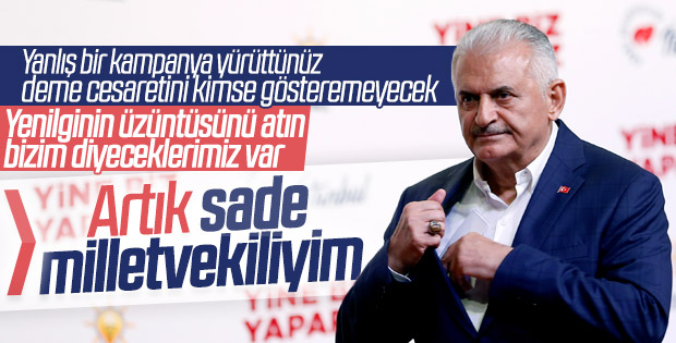 Binali Yıldırım, milletvekilliğine geri döndü
