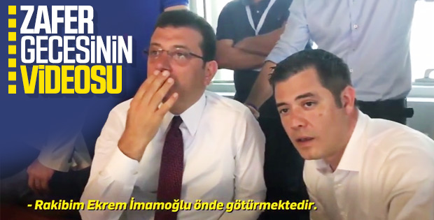 Ekrem İmamoğlu 23 Haziran gecesinden video paylaştı