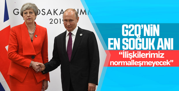 G20'de May Putin'e sert mesajlar verdi