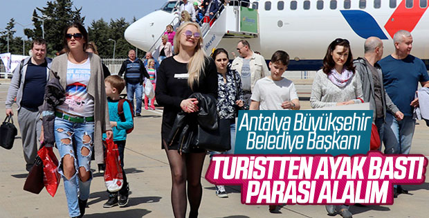CHP'li Başkan: Turistten ayak bastı parası alınmalı