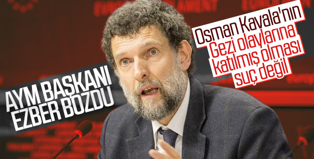 AYM Başkanı'nın Osman Kavala açıklaması