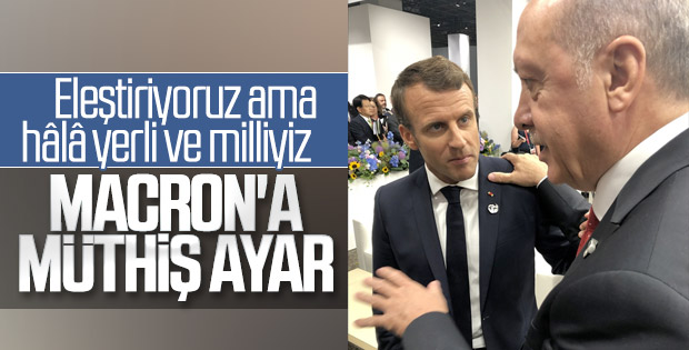 Macron, Erdoğan karşısında ezik kaldı