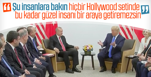 Donald Trump, Türk heyetine övgüler yağdırdı
