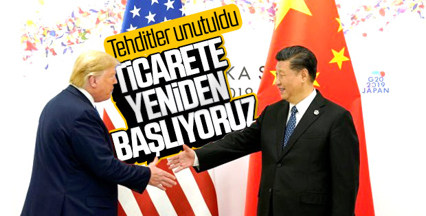 Çin ve ABD arasındaki ticaret yeniden başlıyor