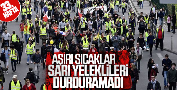 Fransa'da göstericiler yine sokaklarda