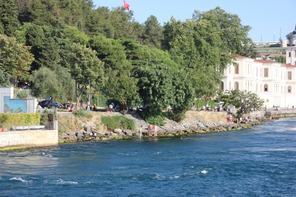 İstanbul Boğazı'nda kulaç attıran kıyılar