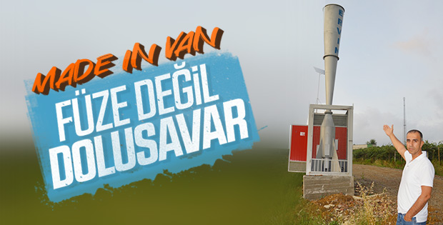 Sakarya'da arazi zararı dolusavarlarla önleniyor