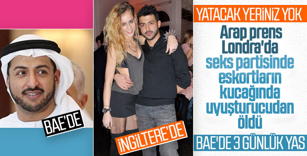 BAE Prensi İngiltere'de öldü