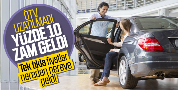 Sıfır otomobil fiyatları yeniden şekillendi