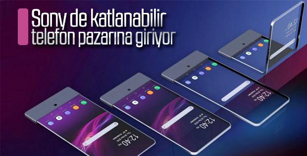Sony, katlanabilir yeni bir telefon üzerinde çalışıyor