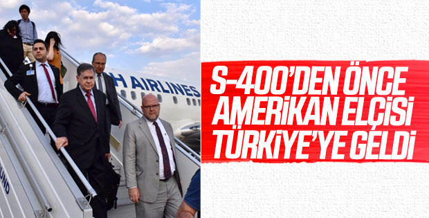 ABD'nin yeni Ankara Büyükelçisi Türkiye'ye geldi