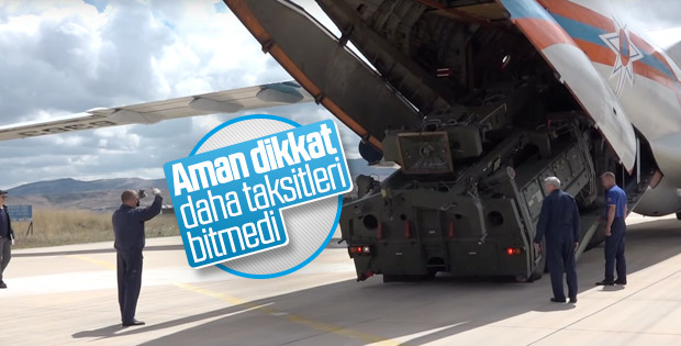 S-400 teslimatından ilk görüntüler