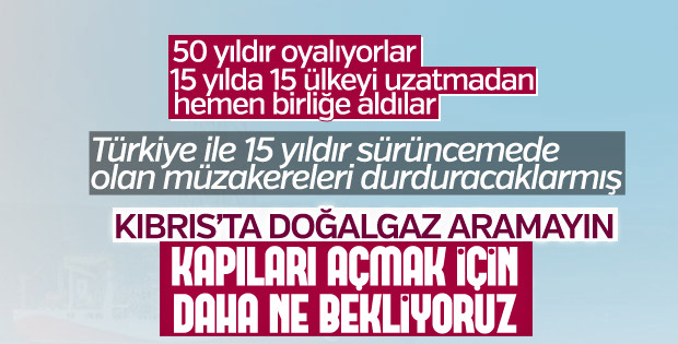 AB, Türkiye'ye yaptırım kararı aldı