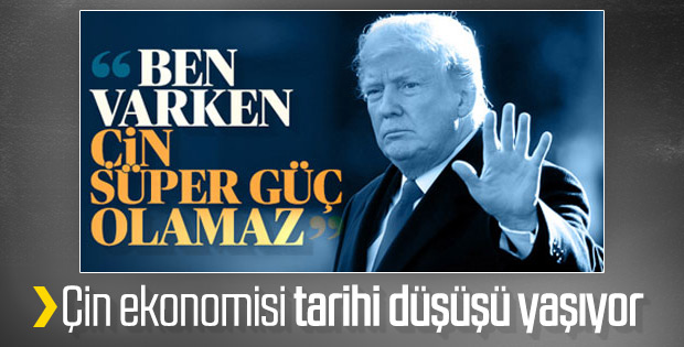 Çin ekonomisinde sert düşüş