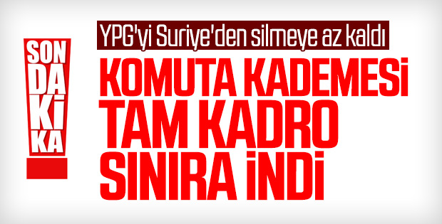 Hulusi Akar Suriye sınırında denetlemede