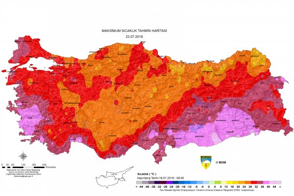 Batı ve güney kesimlerde sıcaklık artıyor