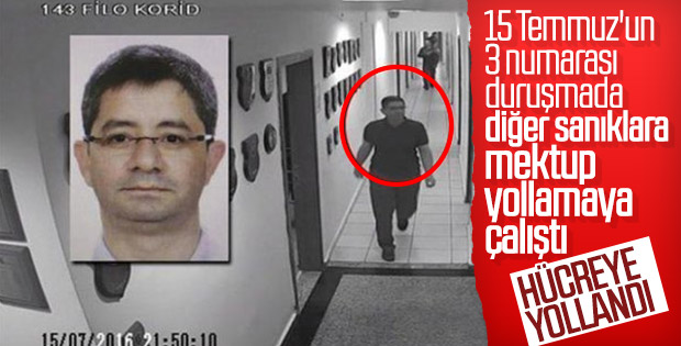 FETÖ'cü Kemal Batmaz'a hücre cezası