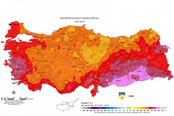 Batı ve güney kesimlerde sıcaklık artıyor