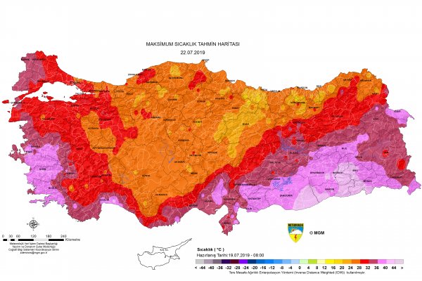 Batı ve güney kesimlerde sıcaklık artıyor