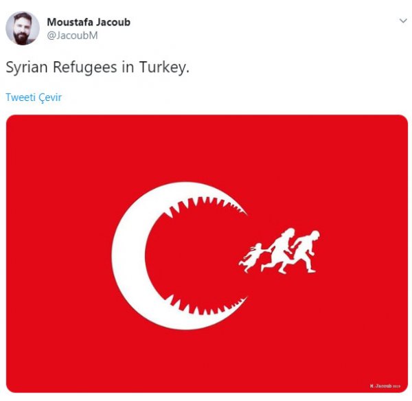 Suriyeli karikatürist Türkiye'deki mültecileri çizdi