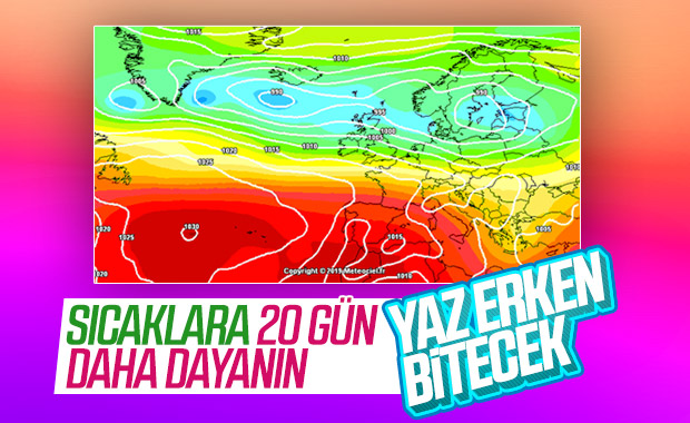 Sıcak hava yurdu erken terk edecek