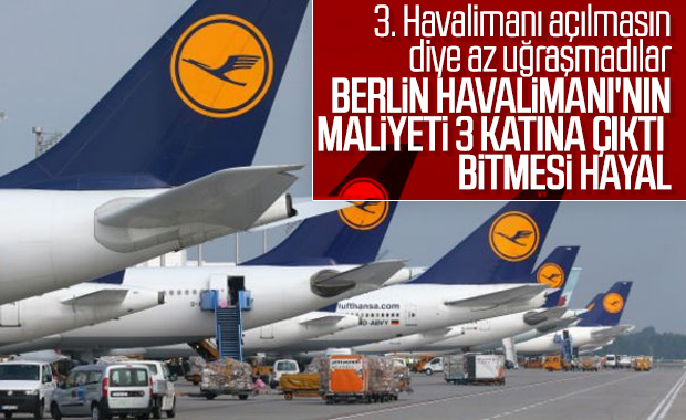 Berlin Havalimanı'nın inşaatı hala bitmedi