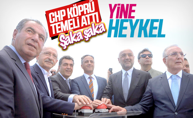Kemal Kılıçdaroğlu heykel açtı