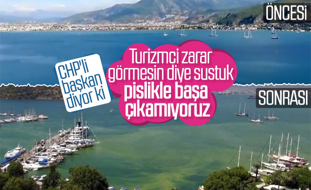 Fethiye Belediyesi körfezde yaşanan krize çözüm bulamadı