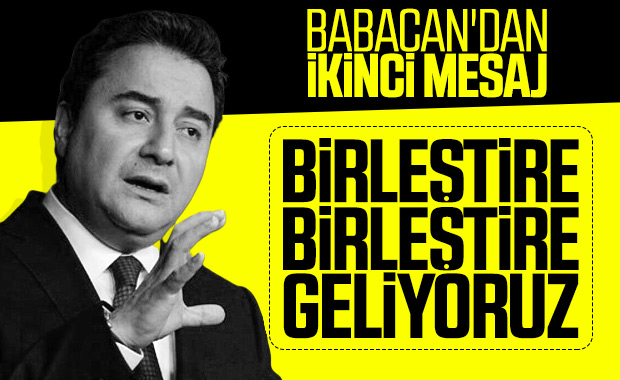 Ali Babacan yeni parti çalışmalarıyla ilgili konuştu