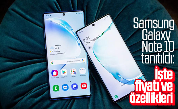 Samsung, merakla beklenen Note 10 serisini tanıttı