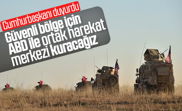 Erdoğan: ABD ile birlikte harekat merkezi kuruyoruz