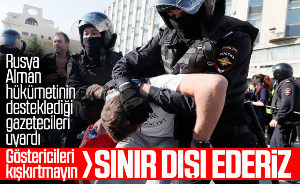 Rus hükümeti Alman gazetecileri sınır dışı edebilir