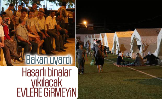 Bakan Soylu: Denizli'de 390 evde hasar meydana geldi