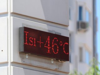 Antalya'da sıcaklık 46 dereceye kadar çıktı 