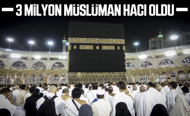 Kutsal topraklardaki Müslümanların Hac sevinci