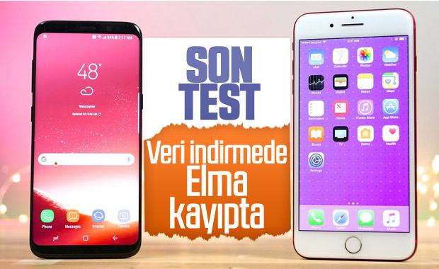 Araştırmaya göre Samsung, iPhone’dan daha hızlı veri indiriyor