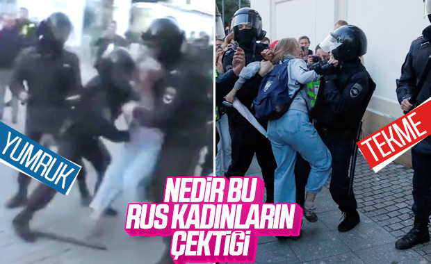 Rusya'da polis şiddeti kamerada