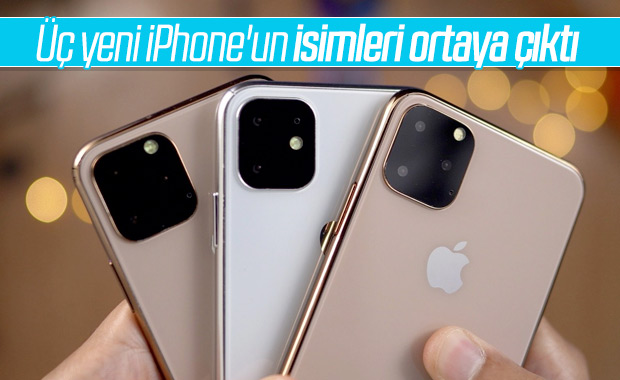 Yeni iPhone modellerinin isimleri belli oldu