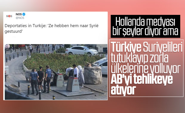 Hollanda medyası: Türkiye Suriyelileri zorla gönderiyor
