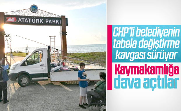 Fındıklı'da CHP'li belediyenin park kavgası