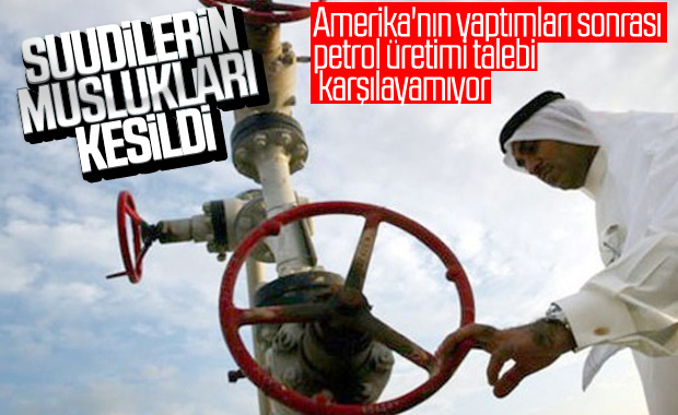 Ham petrol üretimi azaldı