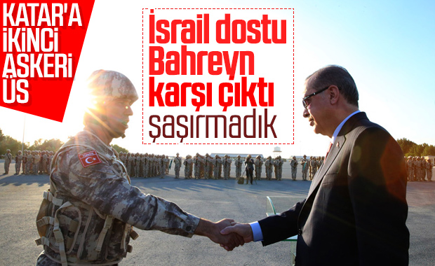 Bahreyn, Katar'a kurulacak Türk üssüne karşı
