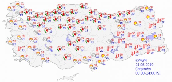 Meteorolojiden sağanak uyarısı
